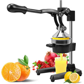 KVZKVZ hand press juicer with cast-iron base for stable citrus extraction.
