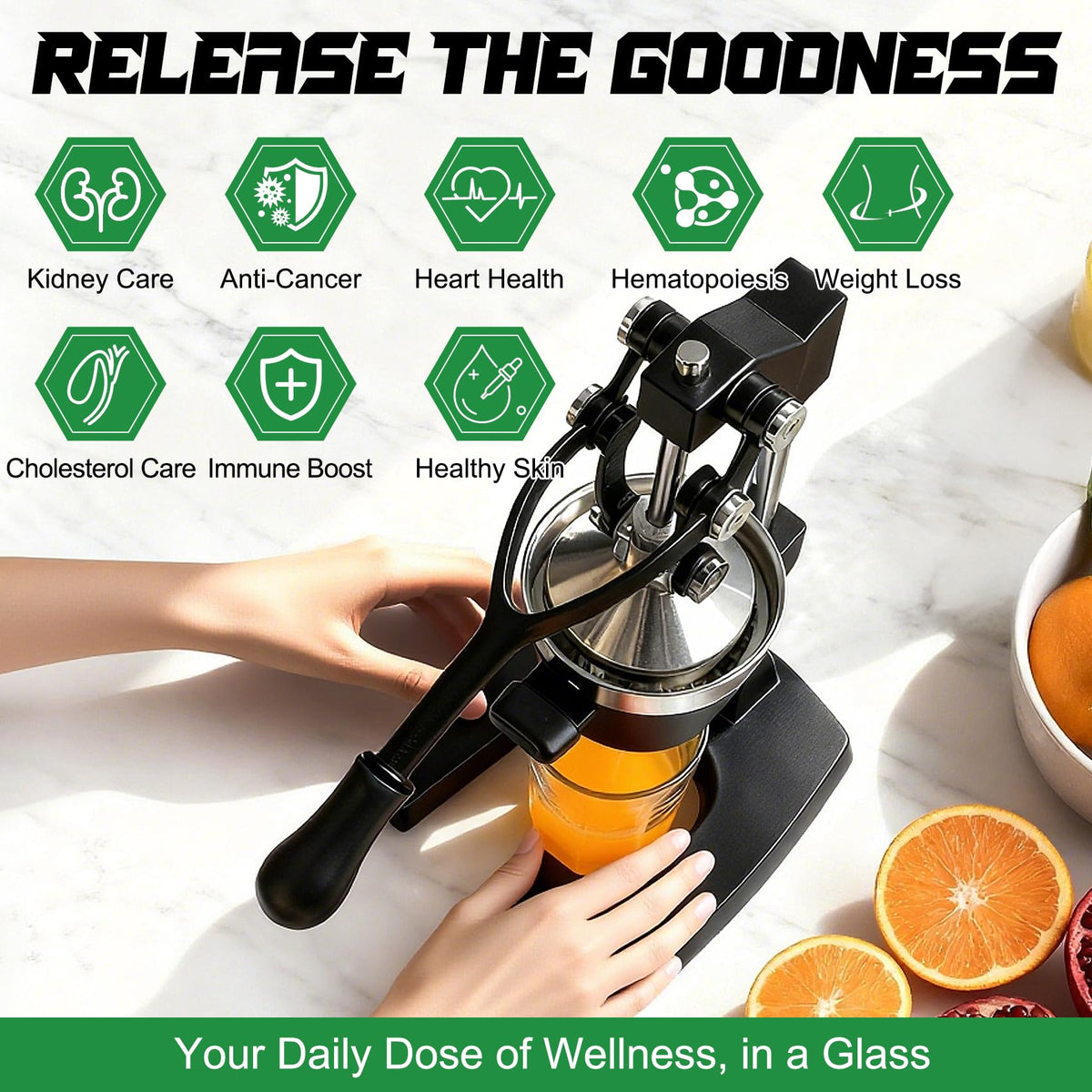 KVZKVZ dishwasher-safe-components simplify post-juicing cleanup.