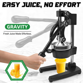 KVZKVZ lever-action design enables quick, effortless squeezing of citrus.