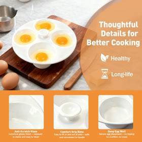 KVZKVZ 4-egg capacity for simultaneous poaching without crowding