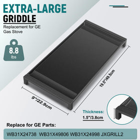 KVZKVZ WB31X24738 easy-clean surface enables quick wipe-down after cooking.