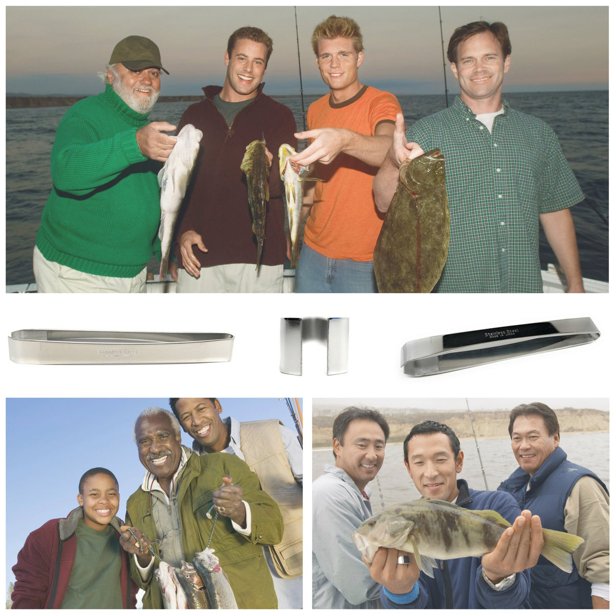Compact Kwizing tweezers fit snugly in kitchen drawers or tackle boxes