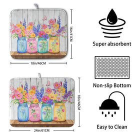 Kwlegh Daisy mat rolled storage shows compact, space-saving design for small kitchens