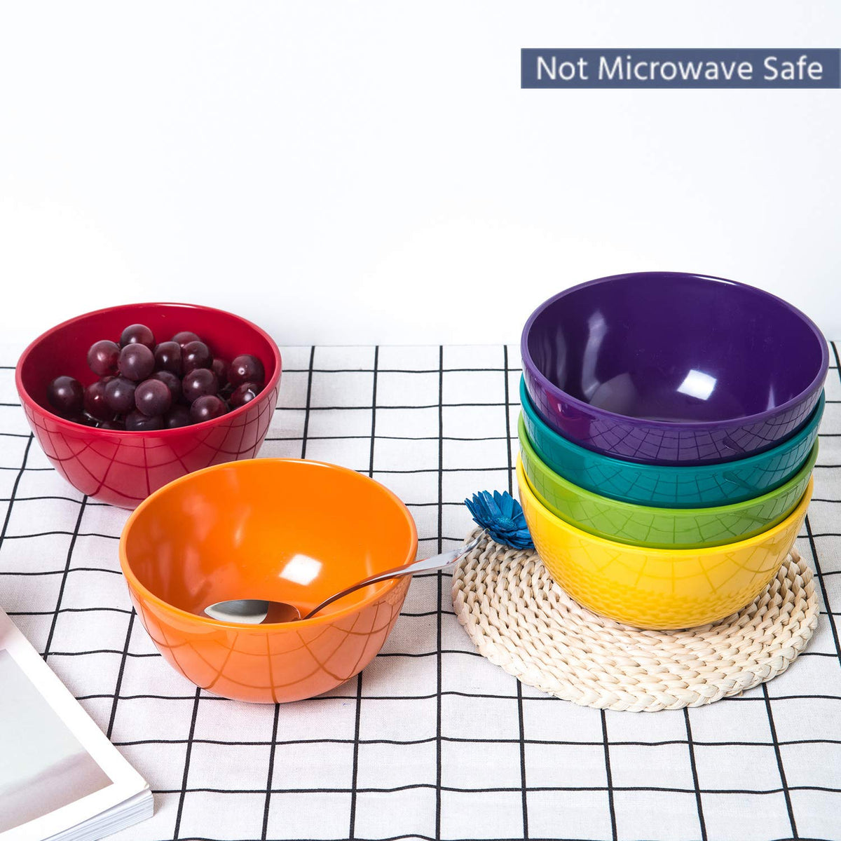 KX-WARE melamine bowls are BPA-free for safe daily use.