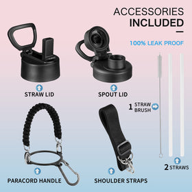 KXIAOCHEN bottle with carabiner clip ready for outdoor adventures.