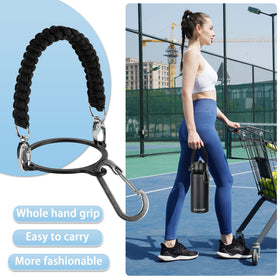 KXIAOCHEN bottle with straw lid demonstrating leak-proof performance during workouts.
