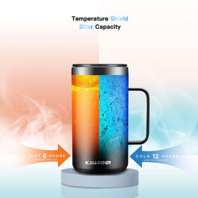 KXIAOCHEN grey sliding lid for easy sipping