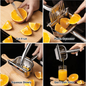 KYACHITOS large lemon squeezer easy-disassembly enables quick cleaning and maintenance.