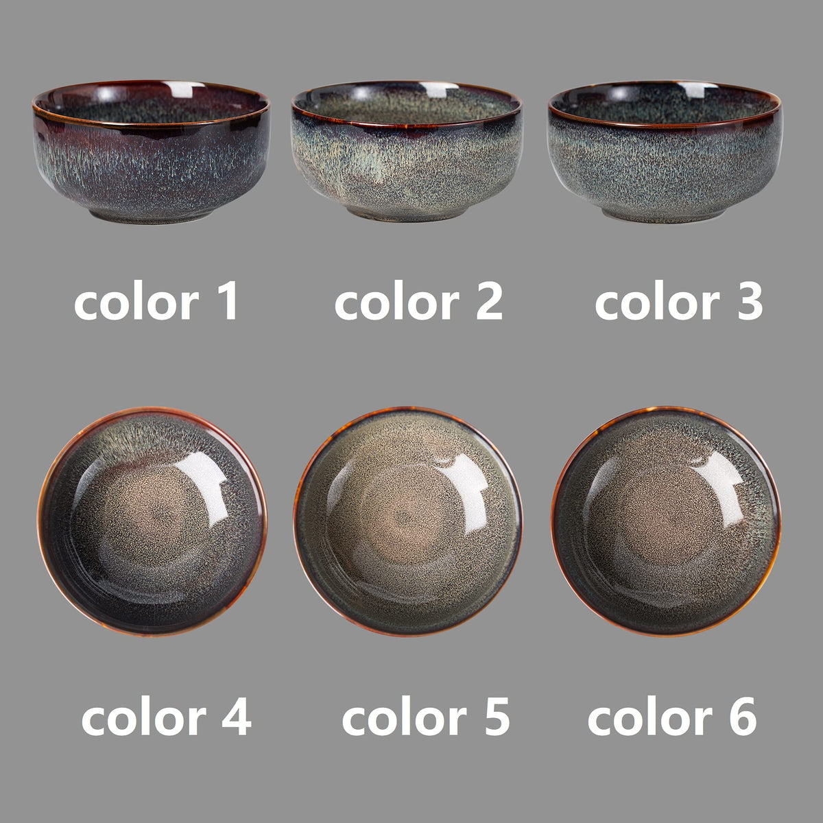 KYBSCZ microwave-safe porcelain bowls for reheating leftovers