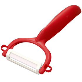 Kyocera advanced ceramic horizontal Y peeler red blade for precise peeling
