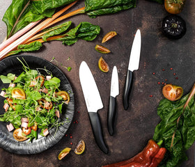 KYOCERA FK-3PC BK 3-inch paring knife for detailed trimming and garnishing