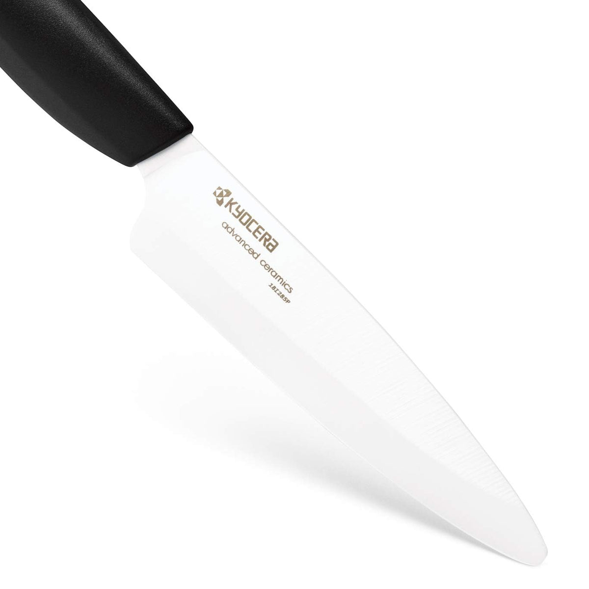 Kyocera Revolution close-up on zirconia blade durability.