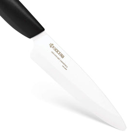 Kyocera Revolution close-up on zirconia blade durability.