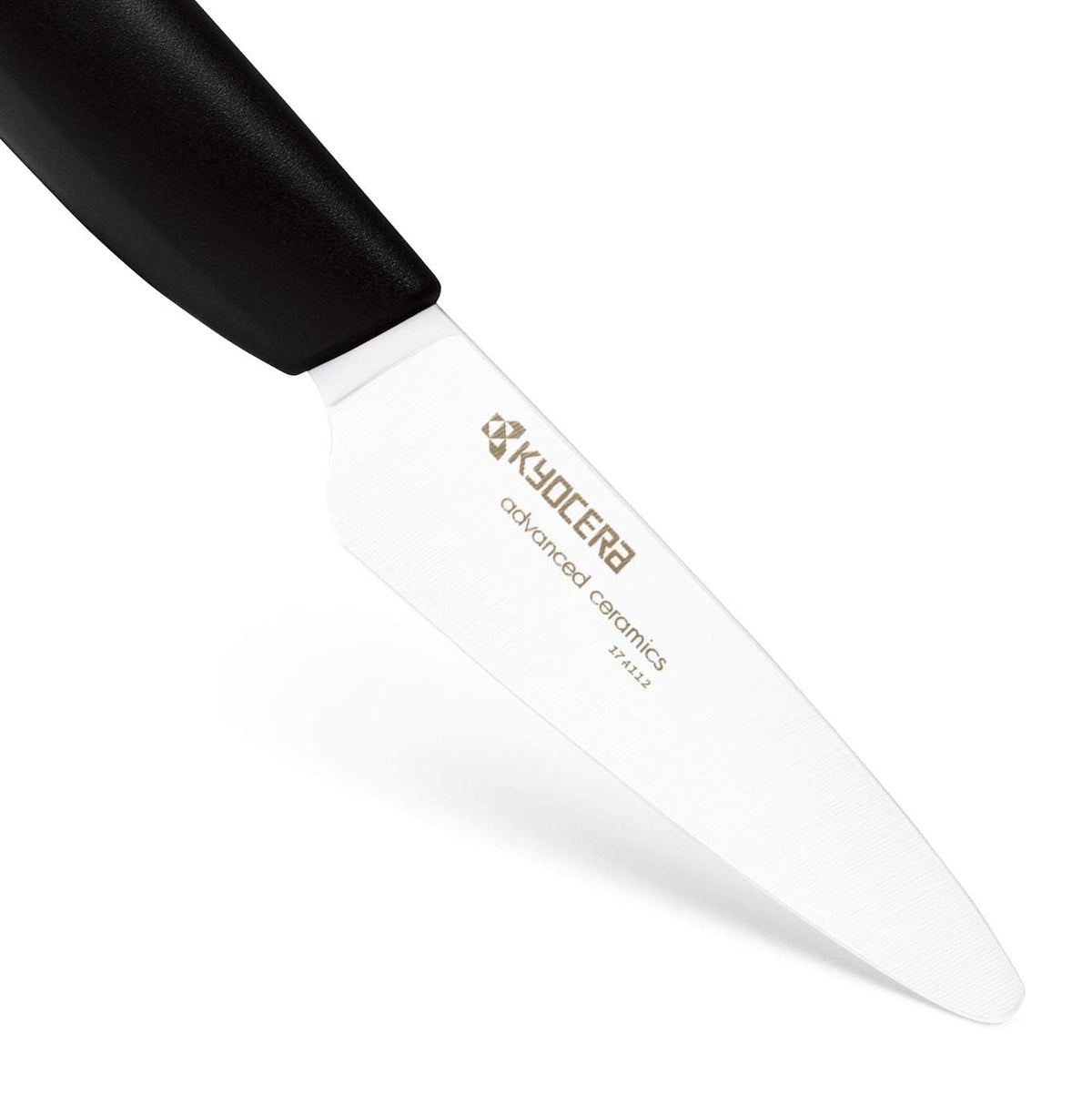 Kyocera Revolution non-reactive ceramic blades resist oxidation.