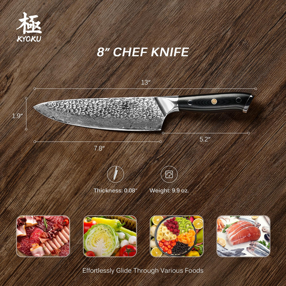 KYOKU protective sheath and case keep the blade safe when stored.