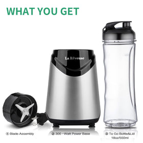 La Reveuse to-go spout lid keeps beverages secure during travel.
