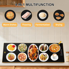 LADATE warming tray programmable timer helps keep menus ready