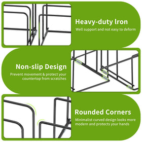 LAEMYFYRE five compartments layout maximizes kitchen storage.