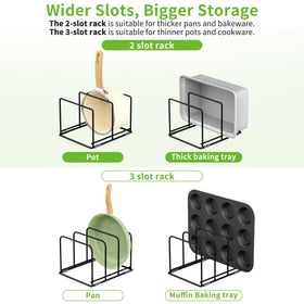 LAEMYFYRE rust resistant coating protects the organizer in busy kitchens.