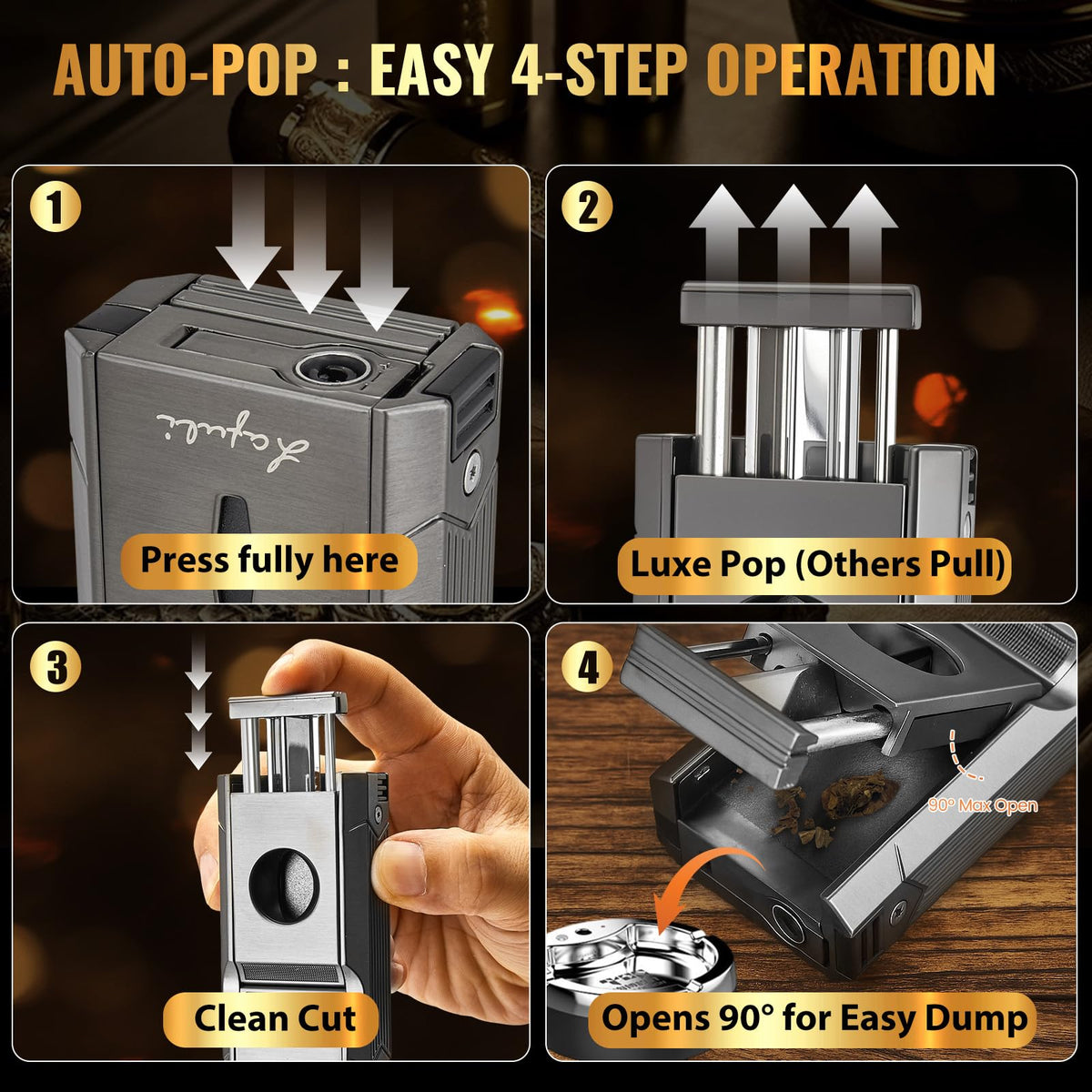LAFULI draw enhancer tool supports smooth ignition during camping and travel