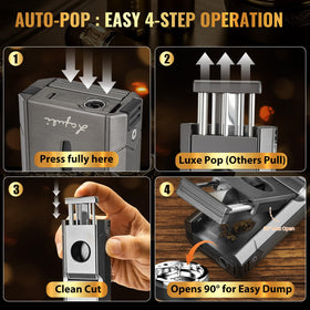 LAFULI draw enhancer tool supports smooth ignition during camping and travel