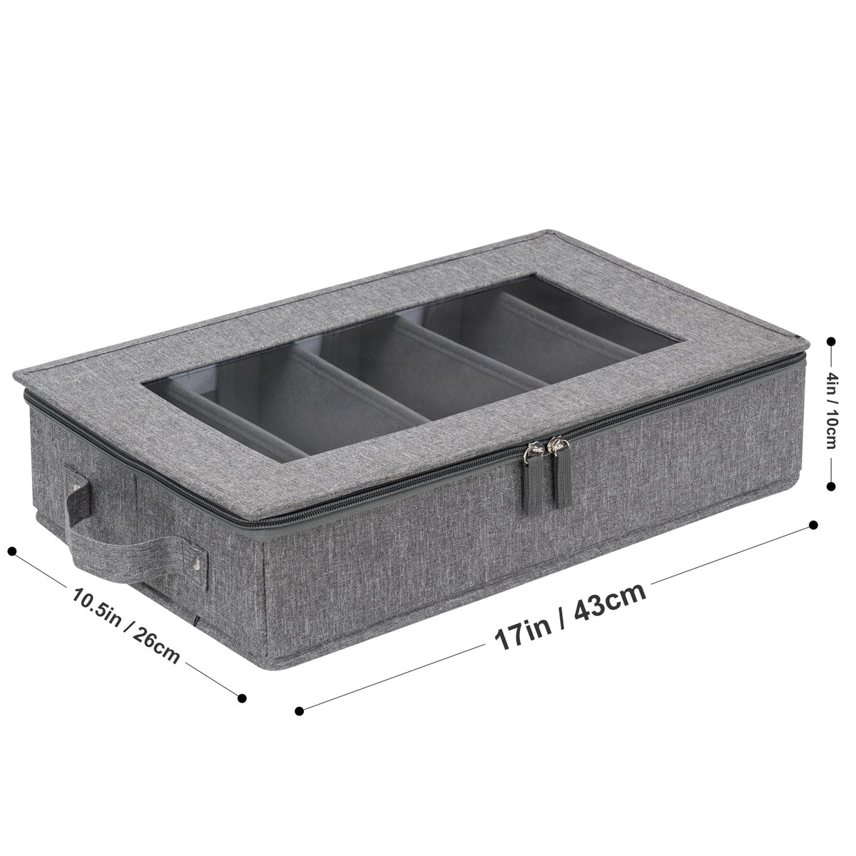 Lafulling storage box with dustproof lid protects utensils from dust.