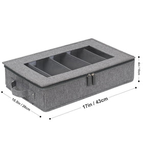 Lafulling storage box with dustproof lid protects utensils from dust.