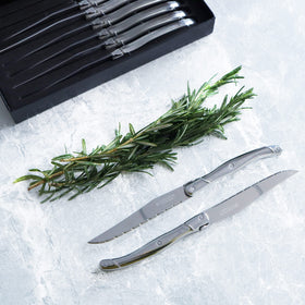 Laguiole by Hailingshan dishwasher-safe knives for easy cleanup