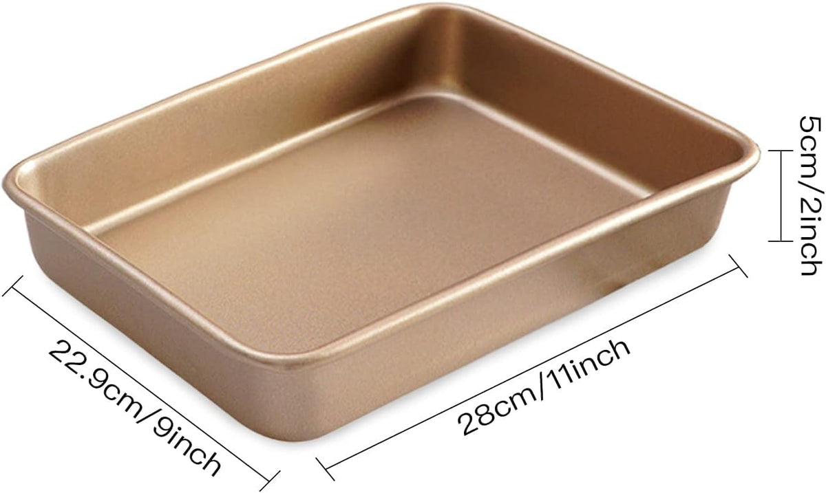 Lainrrew 2-pack baking sheets for simultaneous baking.