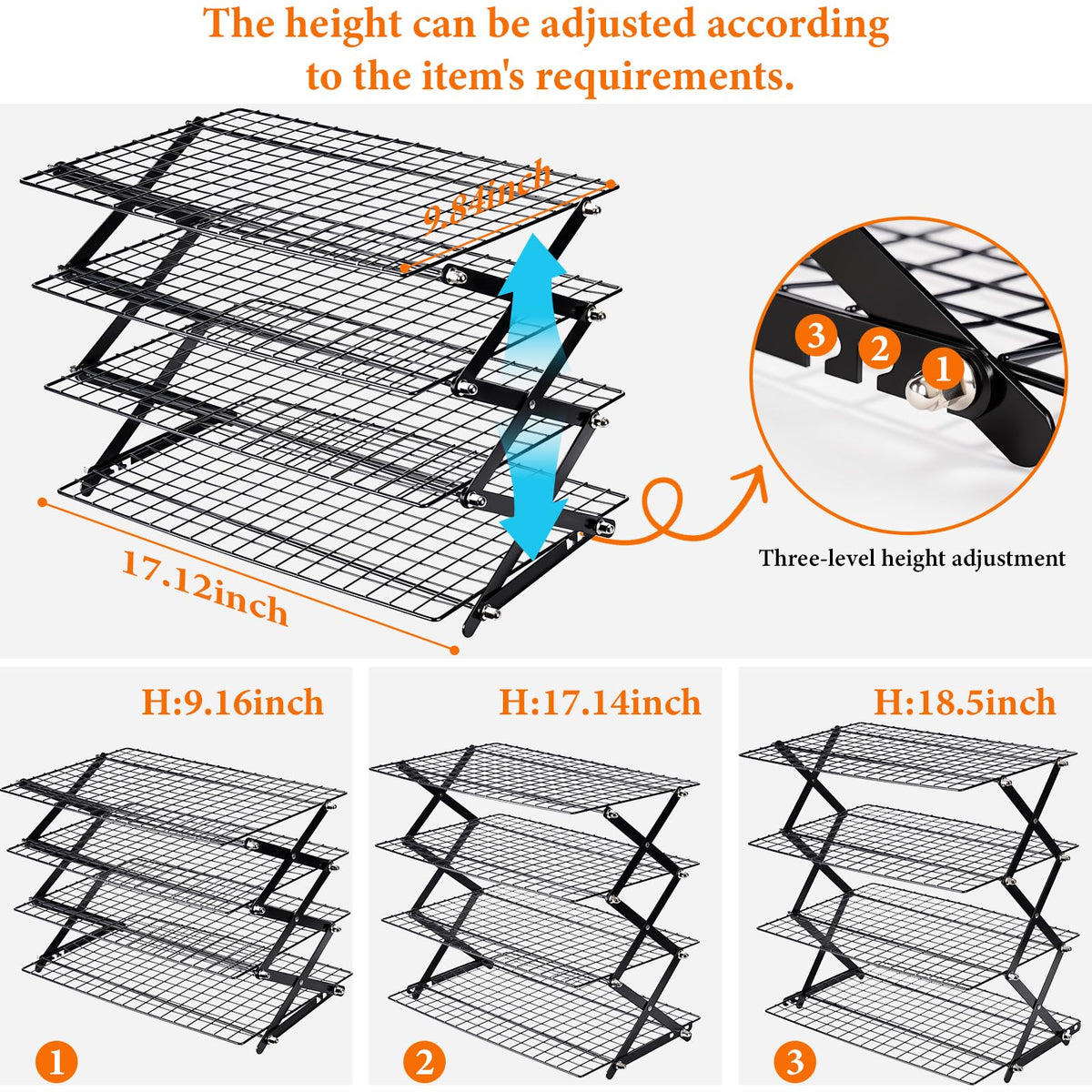 Lake Tian adjustable-height stackable design enables flexible cooling on demand.