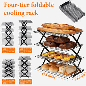 Lake Tian fold-flat for easy storage after baking sessions.