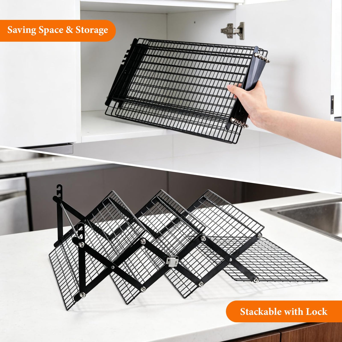 Lake Tian versatile rack for cookies, cakes, breads and more.