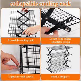 Lake Tian sturdy stainless steel construction resists bending under heat.