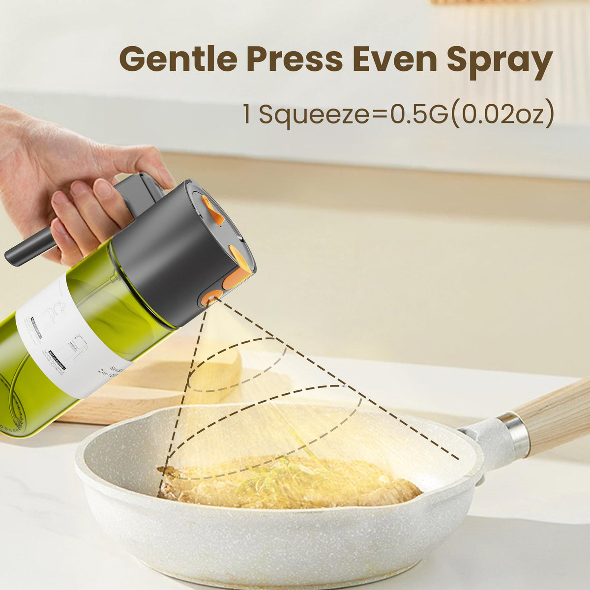 LAKUMIQI anti drip nozzle seal prevents countertop mess