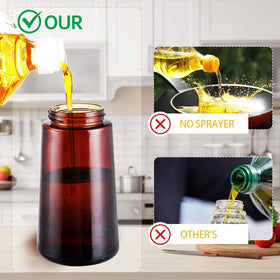 LAKUMIQI kitchen-ready dispenser for olive oil, sauces, and more