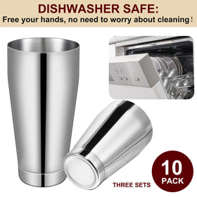 Lallisa dishwasher-safe shakers simplify cleanup after busy nights