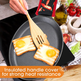 Lallisa gift-worthy cast iron set for cooking enthusiasts.