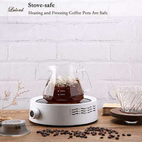 Lalord camping pour-over kit enables fresh coffee anywhere.