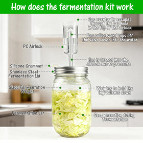 Lalvam complete fermentation kit provides all essentials in one package.