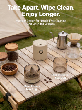 Lamido lightweight 430g design fits into backpacks for camping or office use.
