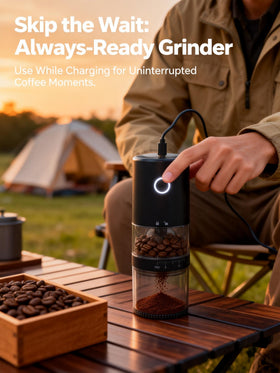 Lamido 2000mAh battery supports longer portable grinding sessions.
