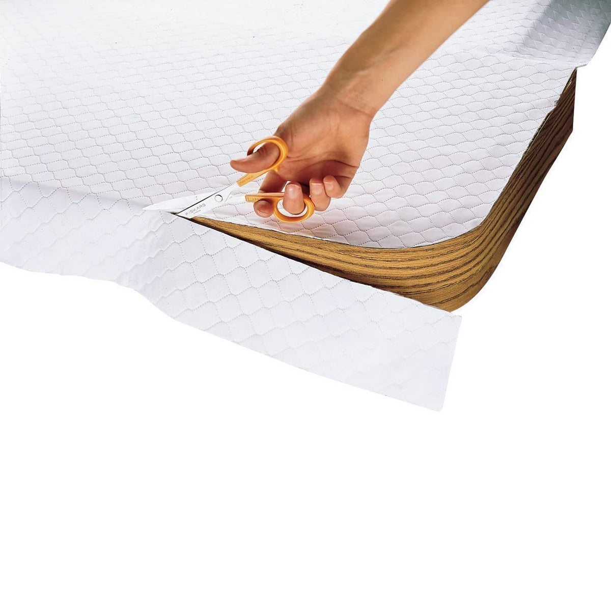LAMINET under tablecloth setup reveals non-slip drape and refined look