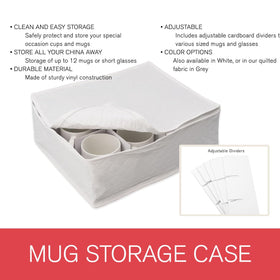 LAMINET organized dinnerware storage in white promotes a neat, accessible cabinet.