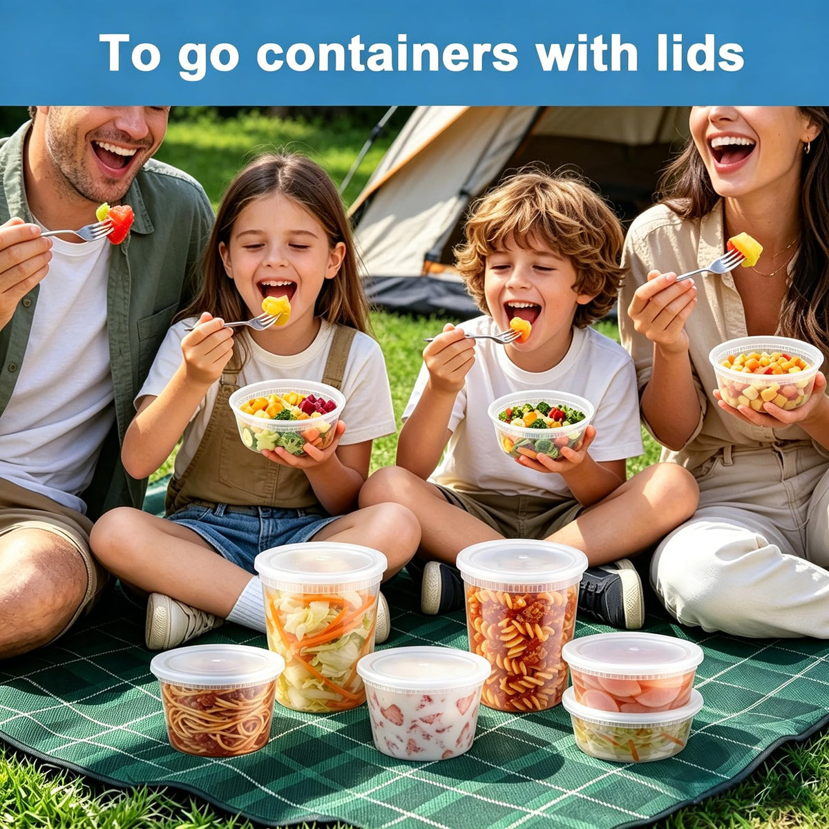 Lamosi dishwasher-safe deli containers for easy cleaning