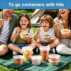 Lamosi dishwasher-safe deli containers for easy cleaning
