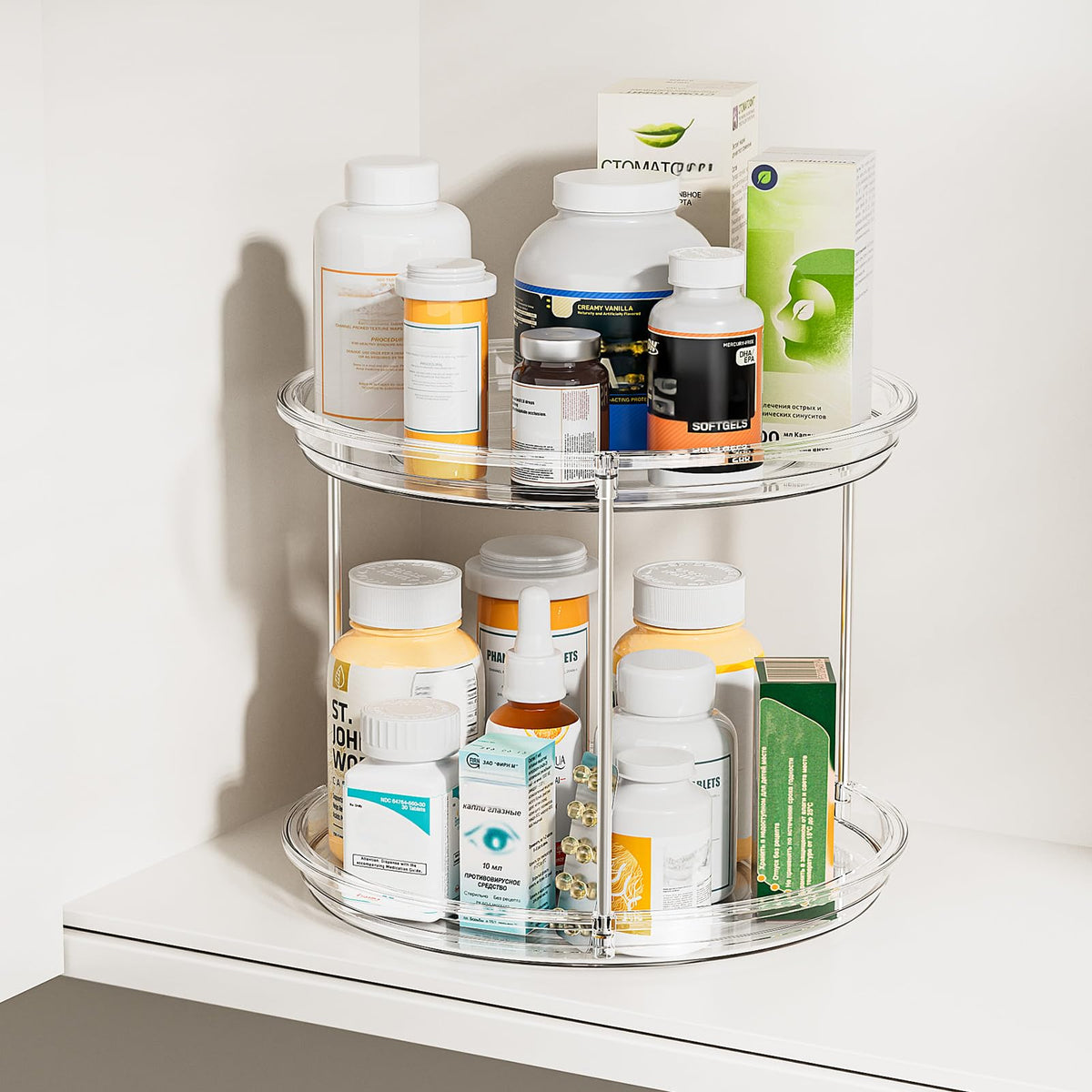 LAMU BPA-free clear plastic construction with durable visibility