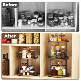 LAMU versatile organizer fits cabinets, counters, pantry, and bath