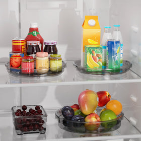 LAMU lazy susan with 360 rotation enables easy access to jars