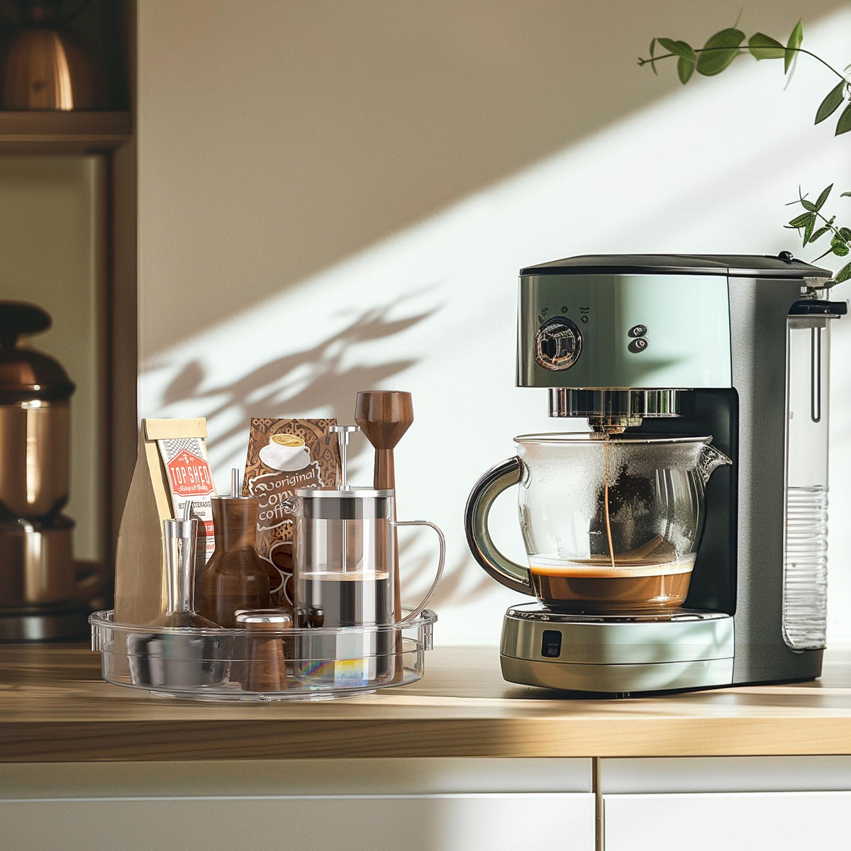 LAMU office storage on desk or shelf keeps essentials within easy reach