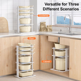 LAMU modern kitchen storage solution blends function with style